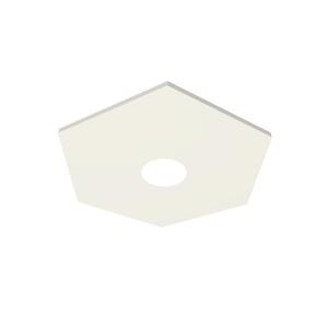 Потолочный светильник Lumicom, 25x25x4 см, белый глянцевый