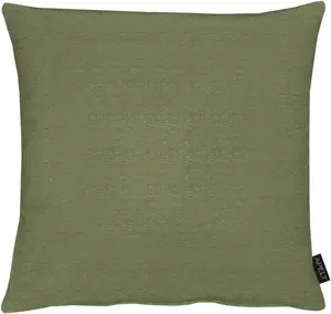 АПЕЛЬТ декоративная подушка "Лука", чехол без наполнения, 1 шт APELT 40х40 см, зеленый