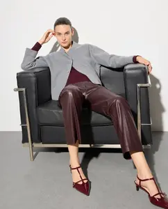 Женская бомбер-куртка из полиэстера Woman El Corte Inglés, светло-серый