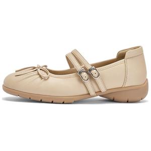 Daphne Женские туфли Мэри Джейн, цвет экрю, абрикосовый