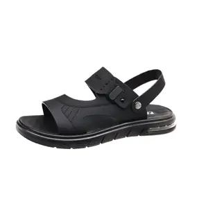 EGCHI Пляжные шлепанцы мужские черные