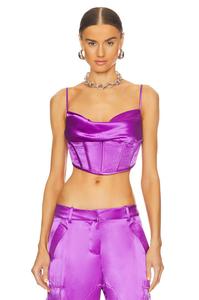 Топ retrofete Celia, цвет Orchid Purple