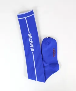 Полосатые высокие носки Archivio, цвет Blue(065)