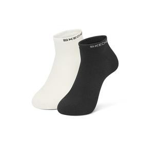 Горные и дикие носки для активного отдыха SS25 щиколотка мужские 2 пары Skechers, белый/черный