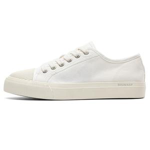 BIGWASP Мужские устойчивые к истиранию низкие скейтерские кроссовки Pearl White, цвет Pearl White