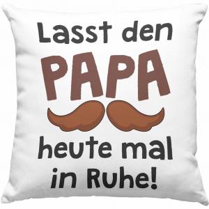 Тренд - Лучший подарок папе ко Дню отца Декоративная подушка с наполнителем 40х40 с надписью Подарок папе от сына Декоративная подушка для папы с наполнителем 40х40 (зеленая) Trendation