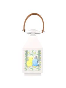 Mr. & Mrs. Panda Подсвечник Budgie Love Tealight Holder без надписи, прозрачный