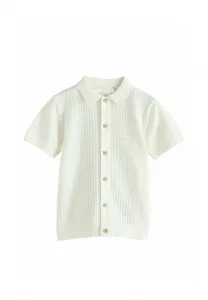 Рубашка стандартного кроя на пуговицах Next, White