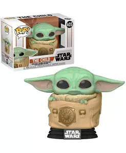 Виниловая фигурка «Мандалорец» Funko Pop | ребёнок в сумке Star Wars, green