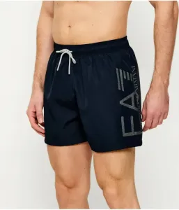 Пляжные шорты regular fit Ea7, темно-синий