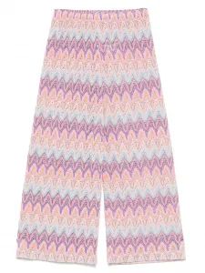 Брюки Amalia MC2 Saint Barth Kids, розовый