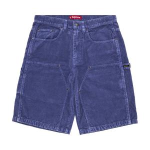 Шорты Supreme Washed Corduroy Double Knee Painter Short, синий