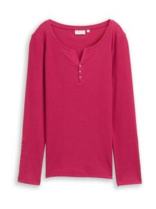 Лонгслив TOM TAILOR, Dark pink