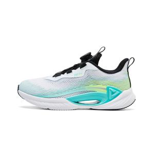 Детские кроссовки для бега с противоскользящей амортизацией, износостойкие, амортизирующие, дышащие, легкие PEAK, белый