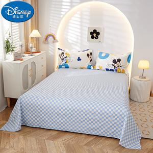 Disney Простыня с подушкой 160х230 см, хлопок, цвет Letter Micky