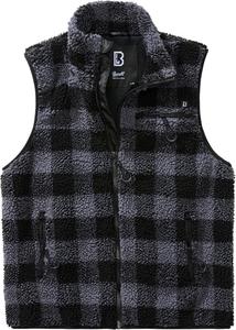Жилет Brandit Teddyfleece Vest, черный/серый