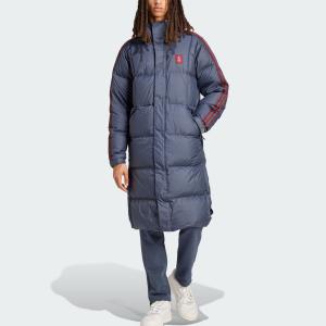 Стеганая куртка Manchester United мужская темно-серый Adidas