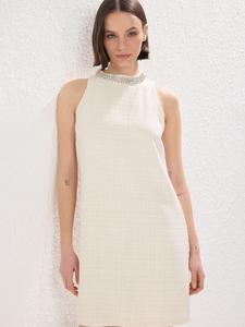 Платье Trendyol, экрю