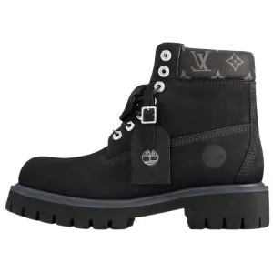 LOUIS VUITTON Timberland x короткие ботинки Martin мужские black