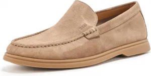 Мужские лоферы BOSS Sienne из замши