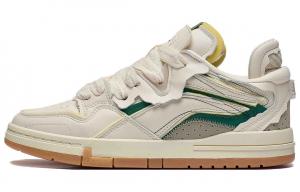 Кроссовки LINING Wave Pro Skateboarding Shoes Women's Low-top Pine Green, зеленый