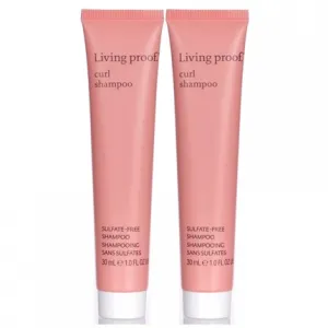 Шампунь для вьющихся волос без сульфатов, дорожный набор - 1 унция 30 мл - набор из 2 шт Living Proof