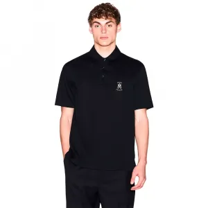 Поло с коротким рукавом Armani Exchange XM002209_AF10364, черный