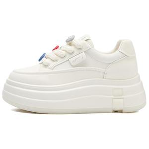 Нескользящие износостойкие низкие кроссовки женские цвета экрю JOSINY, Ecru