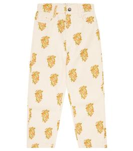 Джинсы Loretta с цветочным принтом The New Society, розовый