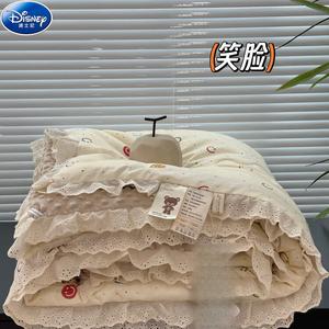 Disney Одеяло из соевого волокна, утолщенное, французский стиль, цвет Smiley face