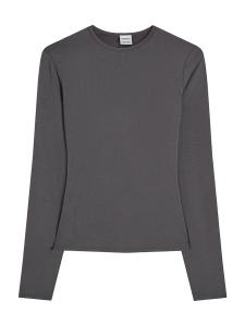 Рубашка Bershka, темно-серый