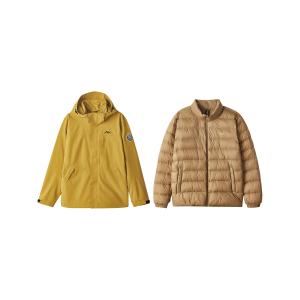 Куртка-ветровка мужская теплая осенняя желтая Skechers, Warm Autumn Yellow-0488