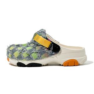 OUBT Скользостойкие износостойкие закрытые тапочки Unisex белый оранжевый