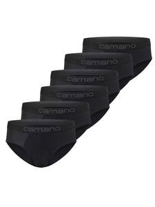 Трусы camano Slip 6er Pack, черный