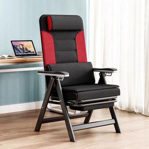 Стул компьютерный SIHOO New Folding, игровой с откидной спинкой и поясничной поддержкой, офисный, домашний, с фиксированными подлокотниками и стальной крестовиной, комплект согревающих накидок на сиденье и спинку Classic, 6 цветов