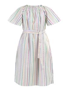 Платье myMo KIDS, цвет weiss mehrfarbige streifen
