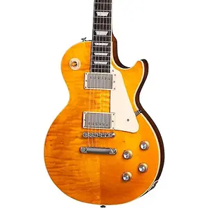 Электрогитара Gibson Les Paul Standard '60s с фигурным топом, 2024 - Медовый янтарь