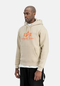 Худи Alpha Industries LOGO, Organic Beige/Beige