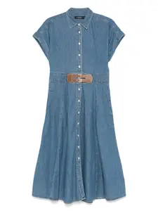 Платье миди Erlaina Lauren Ralph Lauren, синий