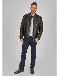 Кожаная куртка Bugatti Amadeo, черный