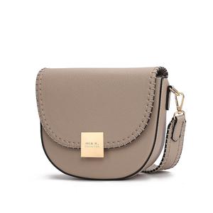 Женская сумка через плечо Isa — стильный и функциональный аксессуар от Mia K MKF Collection By Mia K., серо-коричневый