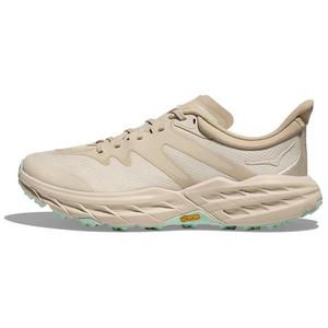 Speedgoat 5 Амортизирующие Поддерживающие Низкие Беговые Кроссовки Unisex Oat HOKA ONE ONE, Oak White/Oat