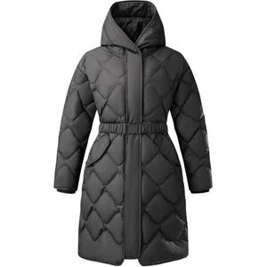 KOLON SPORT Женская пуховая куртка, Black