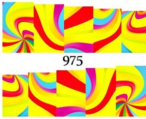 Водные наклейки для ногтей - №975, Raisin