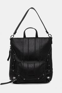 Рюкзак с вышитым патчем Pretoria Desigual, черный