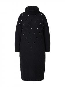 Длинное платье MIAMODA, черный