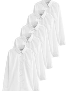 Рубашка на пуговицах Next Regular fit Button Up Shirt, белый