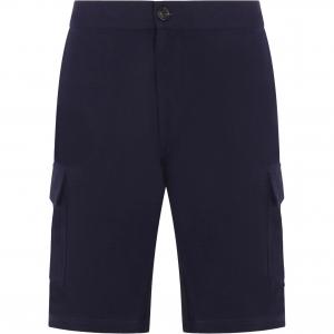 Карго-шорты с детализированными карманами Brunello Cucinelli, синий