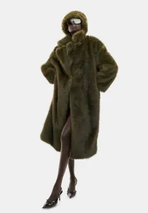 Зимнее пальто агата Ricano, Oliv