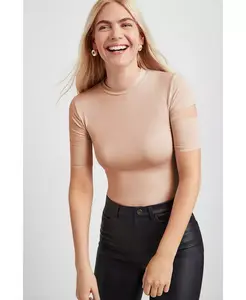 Женский топ Esme Marcella, коричневый/бежевый